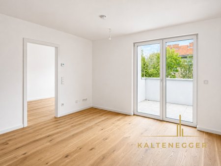 ERSTBEZUG ab 1. Juli | Ruhige 2-Zimmer-Neubauwohnung mit Balkon | Neue Küche | Rückseitige Grünruhelage | U6-Nähe