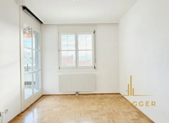Zimmer 12,59 m² neben Loggia - zu den Gärten hin