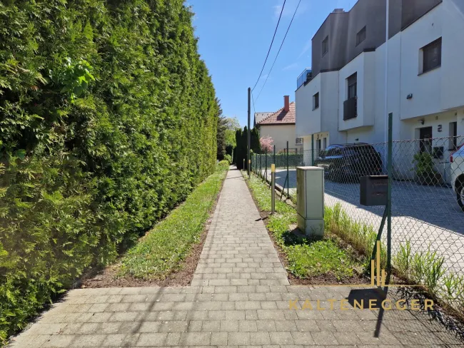 Weg zum Haus - Fahnengrundstück