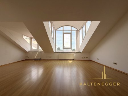 Dachgeschosswohnung mit Klimaanlage und Blick auf den Nussdorfer Platz