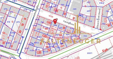 Bauträger Grundstück: an der Grenze 14. bzw. 15. Bezirk - Nähe Schönbrunn