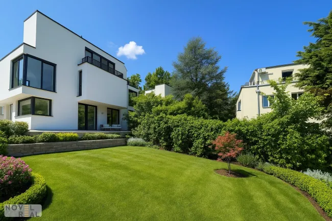 VILLE NEUVE - Moderne, exklusive Luxusvilla in bester Lage! Ein Leben in Luxus! BALD FERTIG! - Titelbild