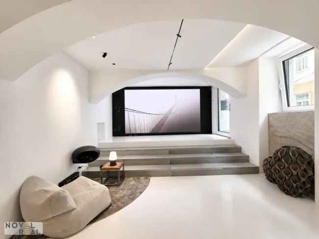 Exklusives Smart Loft Office mit 6,5 m² LED-Wand | Voll ausgestattet | 82,50 m² Designer-Büro - Bild