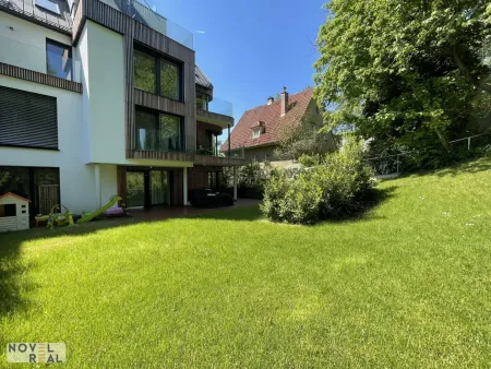 Exklusives Wohnen in grüner Oase - Luxuriöse Gartenwohnung in Neustift!