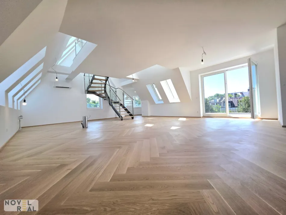 Luxus-Penthouse mit exklusiven Highlights wie Indoor-Pool, Spa- und Fitnessbereich! Über den Dächern von Hietzing! - Bild