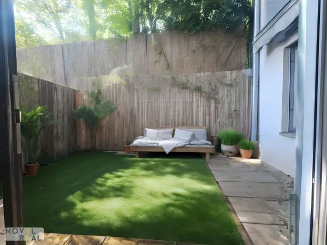 Luxuriöse möblierte Mietwohnung mit Garten - im Herzen des 19.Bezirks - Bild