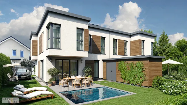 Moderne Gartenvilla "Magnolia" mit großen Eigengrund und luxuriösen Flair! - Titelbild