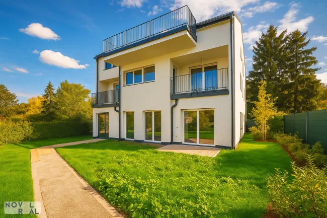 Exklusive Dachgeschoss-Wohnung mit großzügiger Terrasse - Titelbild
