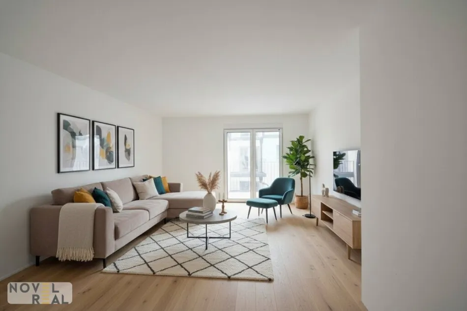 Stylisch wohnen mit Loggia – urban & entspannt - Titelbild
