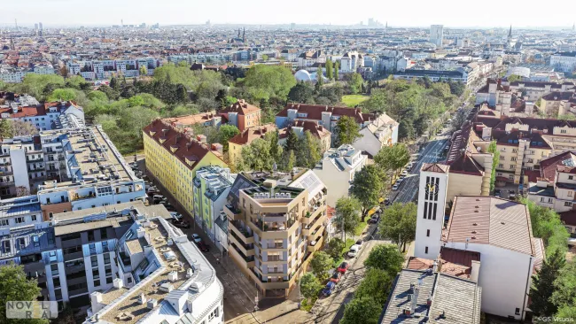 VERKAUFSSTART - EXKLUSIVE DACHGESCHOSSWOHNUNG MIT TRAUMHAFTER TERRASSE UND FERNBLICK IN TOPLAGE - Bild