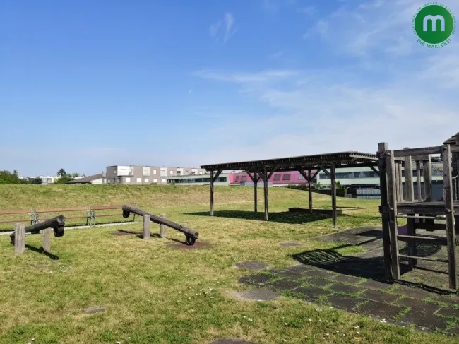 Spielplatz in der Wohnanlage
