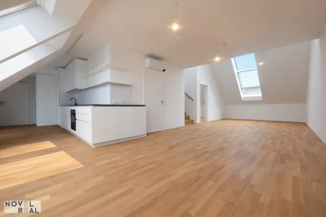 Traumhafte 3-Zimmer-Dachgeschoßwohnung in 1090 Wien – Ihr Erstbezug wartet auf Sie! - Bild