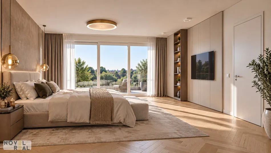 PERFEKTES REFUGIUM MIT FERNBLICK IN TOPLAGE - Bild