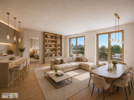 Ein Zuhause, das gut tut – Fröhliche Atmosphäre, klare Formen in Liesing!