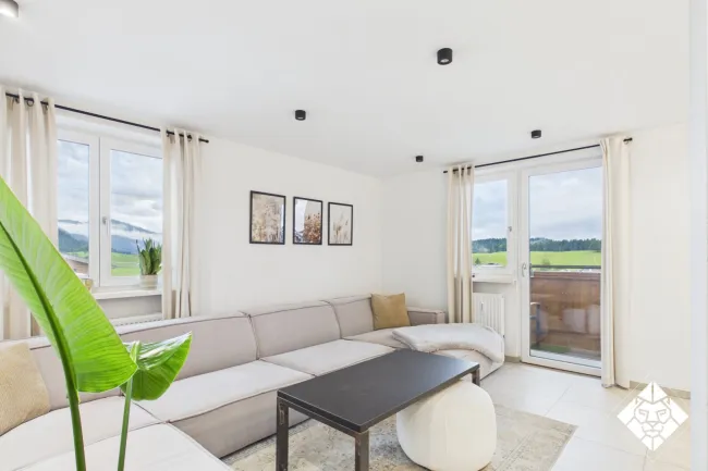 Helle 3-Zimmer-Wohnung mit Bergblick in Bad Häring zu kaufen - Bild