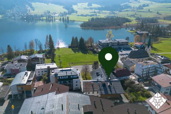 EXKLUSIVES SEEGRUNDSTÜCK FÜR TOURISTISCHE ENTWICKLUNG AM WALCHSEE TIROL - Bild