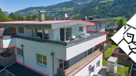 Exklusive Maisonette-Wohnung in Uderns – Ruhe, Luxus & traumhafte Dachterrasse zu kaufen