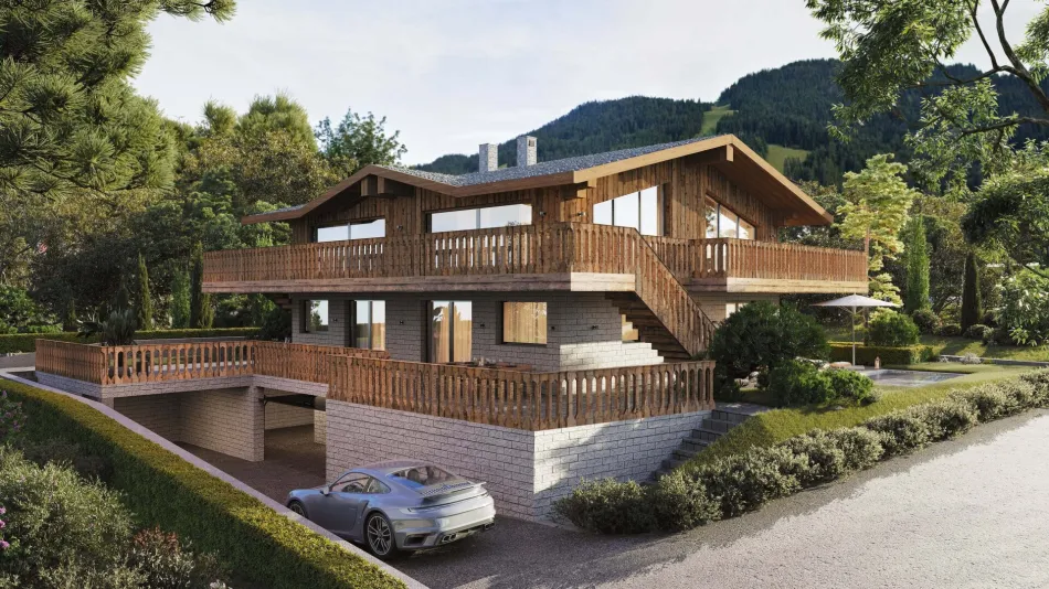 Traumhaftes Tiroler Chalet im Bergdoktordorf Ellmau zu kaufen - Titelbild