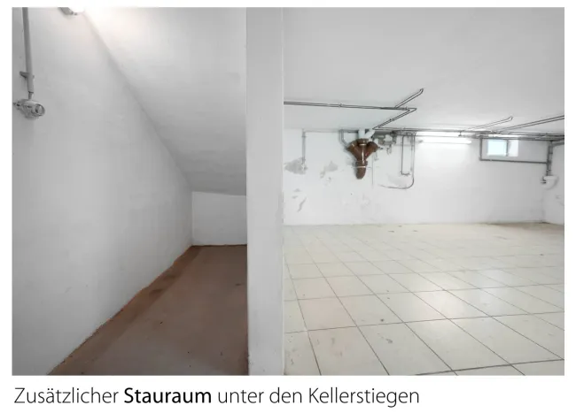 Stiegen unter der Kellerstiege