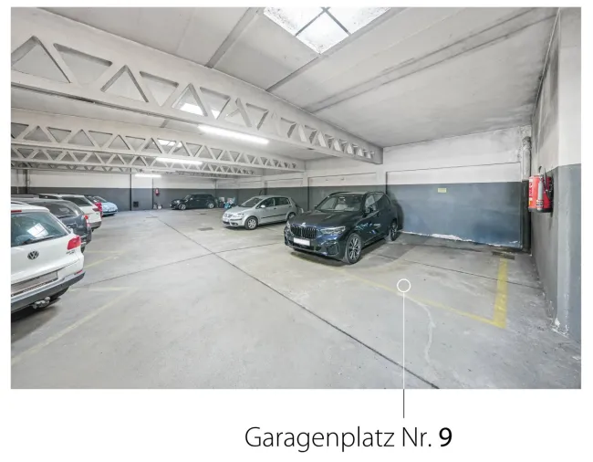 Garagenplatz Nr. 9