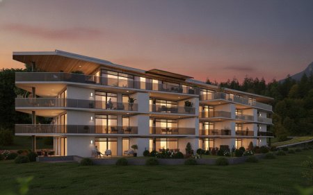 2-Zimmer-Neubauwohnung mit 91 m² Freiraum direkt am Kaiserbach