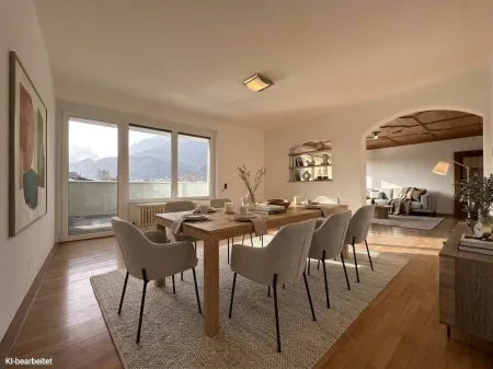 93,51 m² zum Leben. 4 Zimmer. Mehrere Balkone.