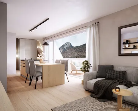 Dachgeschosswohnung 2-Zimmer plus, provisionsfrei