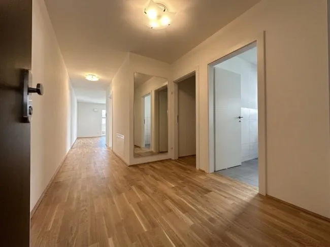 Edle Wohnung mit großer Terrasse und Bergblick - Bild