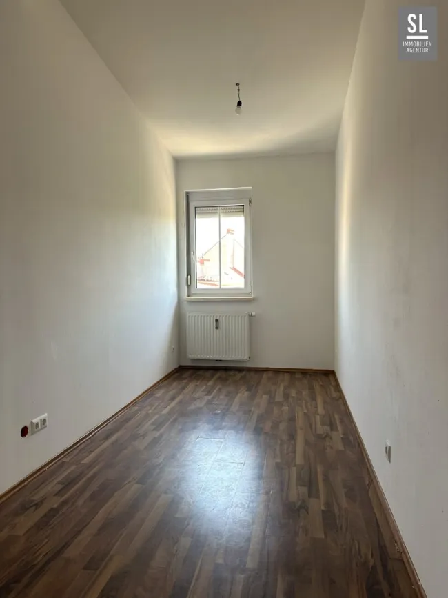 Fenster im kleineren Schlafzimmer