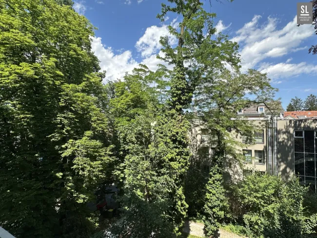 Ausblick von Loggia nach rechts