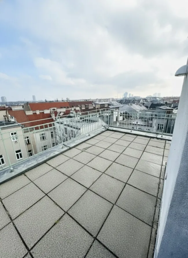 ZENTRAL gelegenes BÜRO mit atemberaubender Terrasse in 1030 Wien! - Titelbild