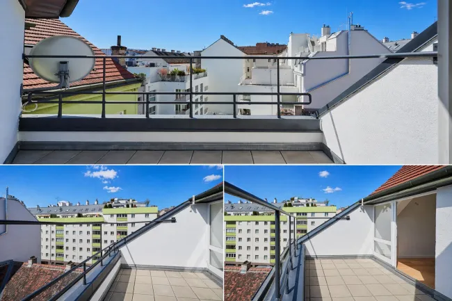 Dachterrassen-Traum, 3,5 Zimmer, klimatisiert, zu kaufen! - Titelbild
