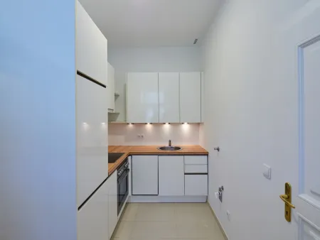 Gartentraum mitten in der Stadt - 1 Zimmer Wohnung mit privatem Keller in Bestlage des 7. Bezirks
