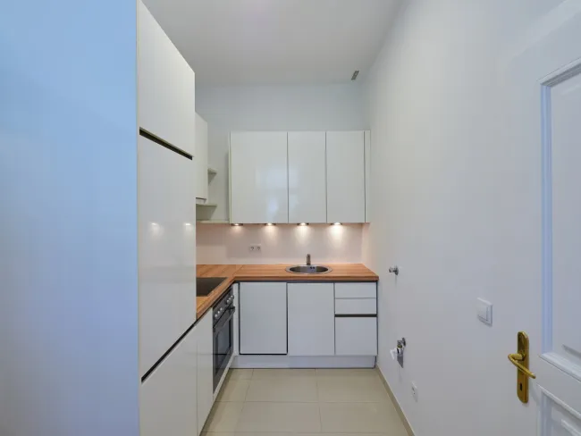 Gartentraum mitten in der Stadt - 1 Zimmer Wohnung mit privatem Keller in Bestlage des 7. Bezirks - Bild
