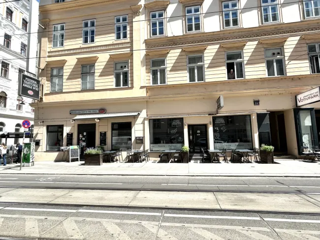 Top-Lage, Geschäftslokal (vermietet) als Investitionsobjekt, Währinger Straße - Titelbild
