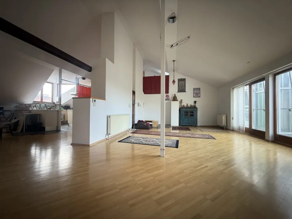 Rarität: Dachtertassentraum in 1140 mit 360 Grad Blick und Wintergarten am Dachgarten! - Bild
