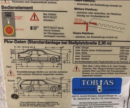 Garagenstellplatz in 1040 Wien zu mieten - Margaretenstraße