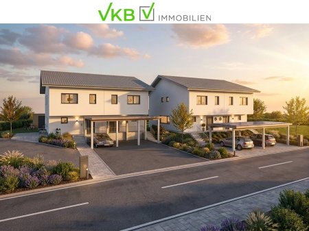 Moderne Neubau-Doppelhaushälfte in ruhiger Naturlage – Ihr neues Zuhause für Ihre Familie in Umsetzung - Baubeginn bereits erfolgt!