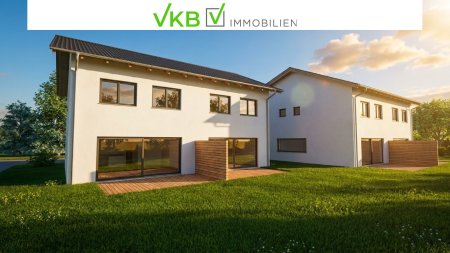 Moderne Neubau-Doppelhaushälfte in ruhiger Naturlage – Ihr neues Zuhause für Ihre Familie in Umsetzung - Baubeginn bereits erfolgt!
