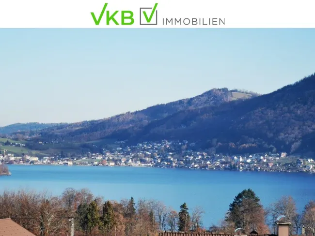 UNVERBAUBARES TRAUNSEE-PANORAMA - EIN OBJEKT DER SUPERLATIVE - ZWEI GRUNDSTÜCKE (Nebengrundstück mit 892m² ohne Bauzwang) - Bild