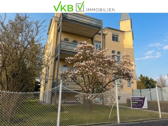 Charmante Altbauwohnung mit Eigengarten und Villenflair in Leonding! - Titelbild