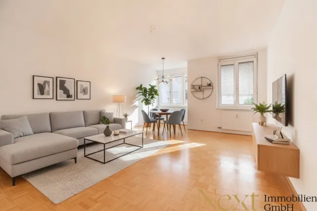Wohnzimmer II (KI möbliert)