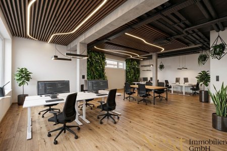 Büro - KI-möbliert