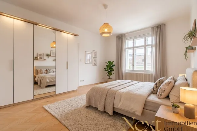 Schlafzimmer I (KI möbliert)
