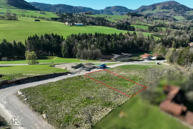 Baugrundstücke am Ortrand von St. Georgen an der Leys in Aussichtslage! - Titelbild