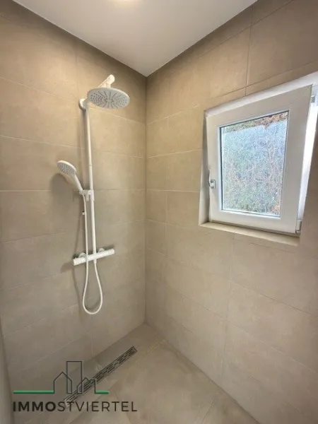 Dusche im EG für Garten