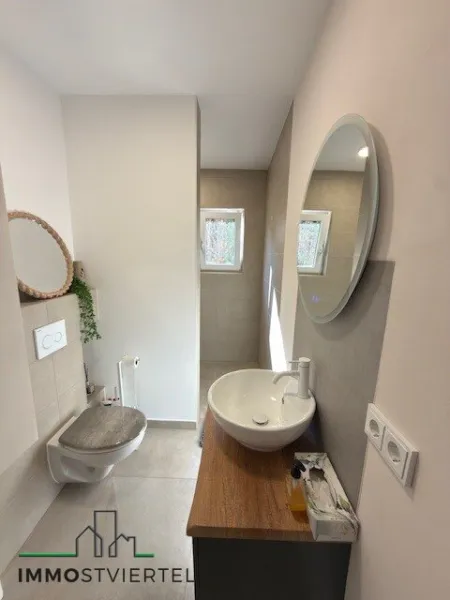 WC im EG für Garten