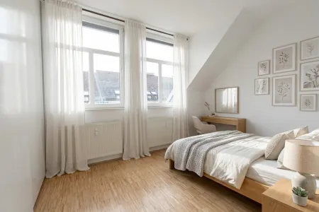 Schlafzimmer I (KI möbliert)