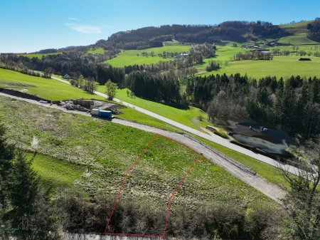 Baugrundstück mit Grünlandanteil in St. Georgen an der Leys!