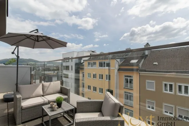 Terrasse II Wohnzimmer (KI generiert)